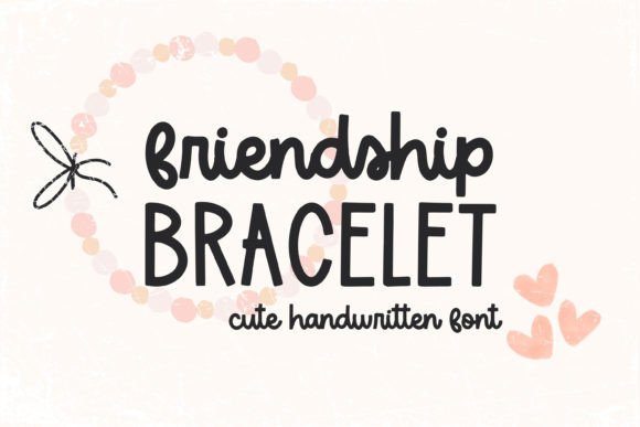 Friendship Bracelet Font - Featured Image