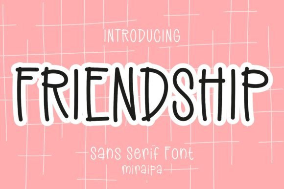 Friendship Font - Featured Image