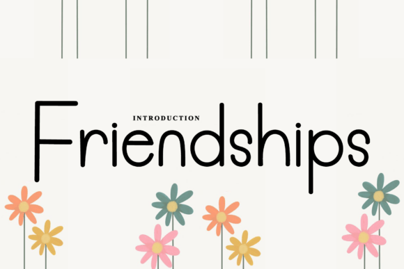Friendships Font - Featured Image