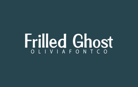 Frilled Ghost Font - Featured Image