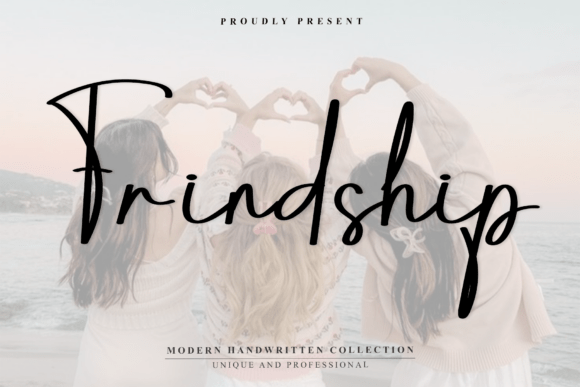 Frindship Font - Featured Image