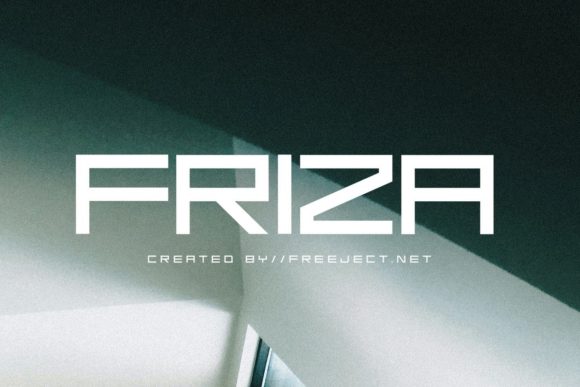 Friza Font - Featured Image