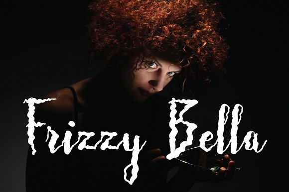 Frizzy Bella Font - Featured Image