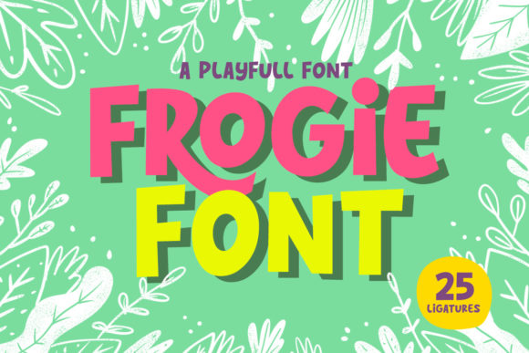 Frogie Font - Featured Image