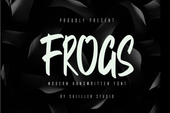 Frogs Font - Featured Image