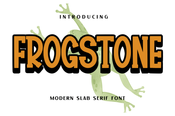 Frogstone Font - Featured Image