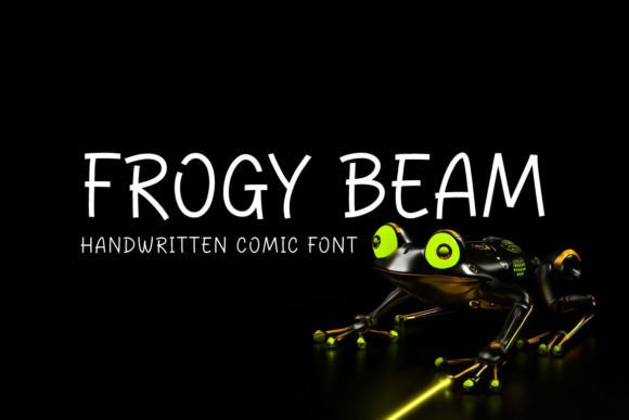 Frogy Beam Font - Featured Image