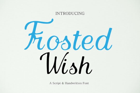 Frosted Wish Font - Featured Image
