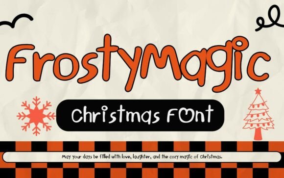 Frosty Magic Font Font - Featured Image