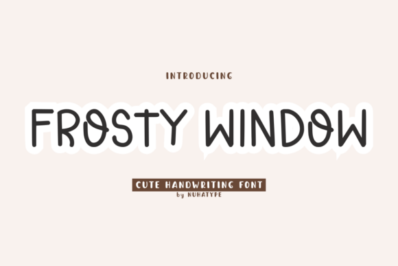 Frosty Window Font - Featured Image