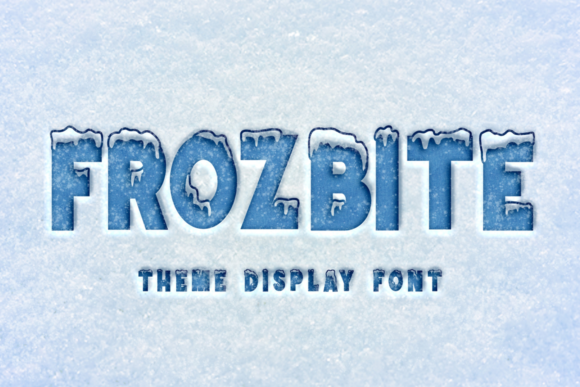 Frozbite Font - Featured Image