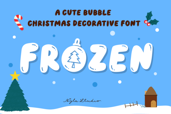 Frozen Font - Featured Image