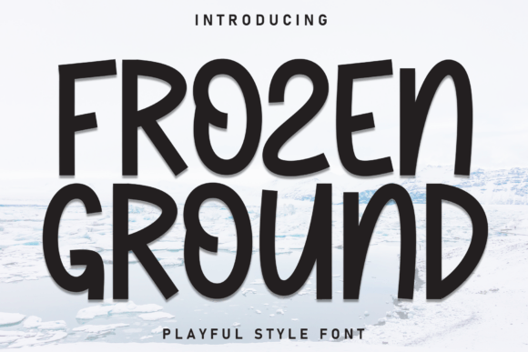 Frozen Ground Font - Featured Image