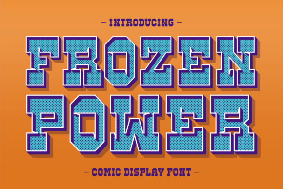 Frozen Power Font - Featured Image