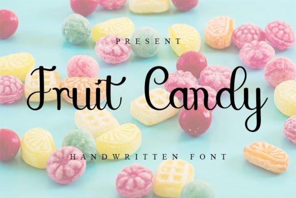 Fruit Candy Font - Featured Image