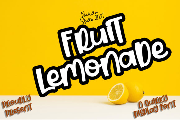 Fruit Lemonade Font - Featured Image