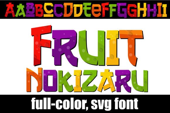 Fruit Nokizaru Font - Featured Image