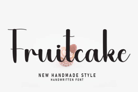 Fruitcake Font - Featured Image