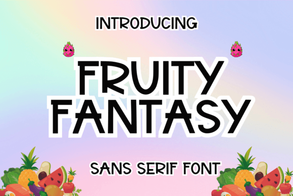 Fruity Fantasy Font - Featured Image