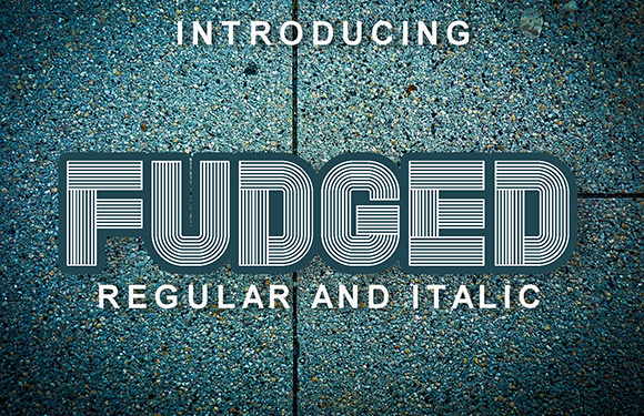 Fudged Font - Featured Image