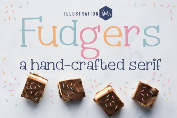 Fudgers Font - Featured Image
