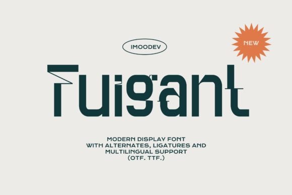 Fuigant Font - Featured Image