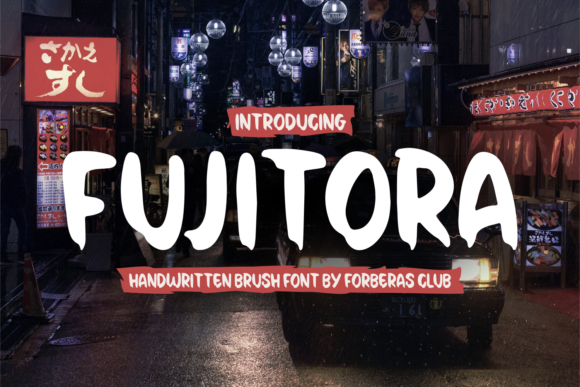 Fujitora Font - Featured Image