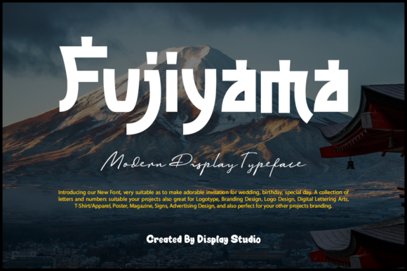 Fujiyama Font - Featured Image