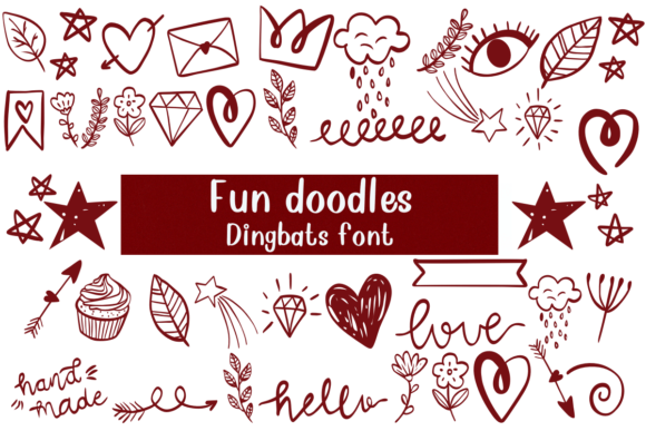 Fun Doodles Font - Featured Image