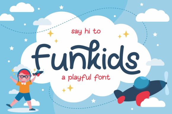 Fun Kids Font - Featured Image