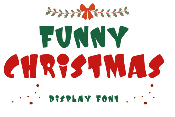 Funny Christmas Font - Featured Image