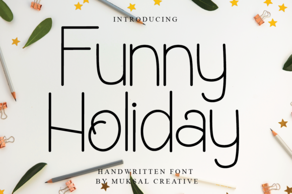 Funny Holiday Font - Featured Image