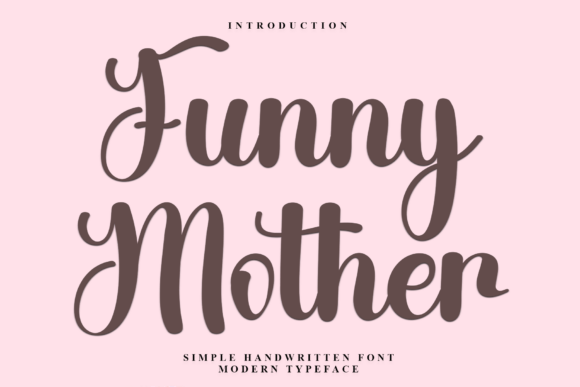 Funny Mother Font - Featured Image