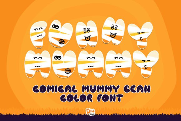 Funny Mummy Font - Featured Image