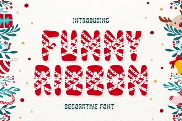 Funny Ribbon Font - Featured Image