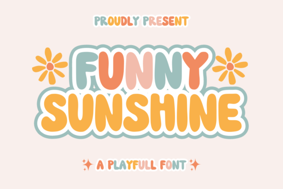 Funny Sunshine Font - Featured Image