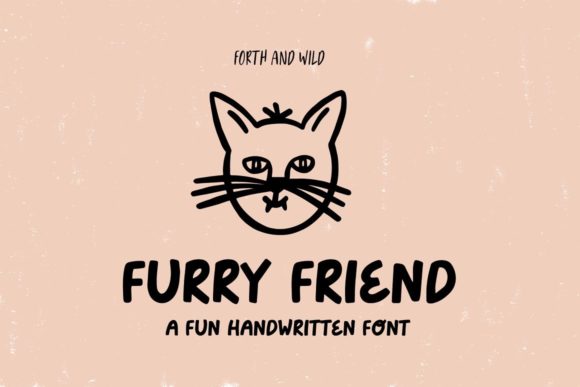 Furry Friend Font - Featured Image
