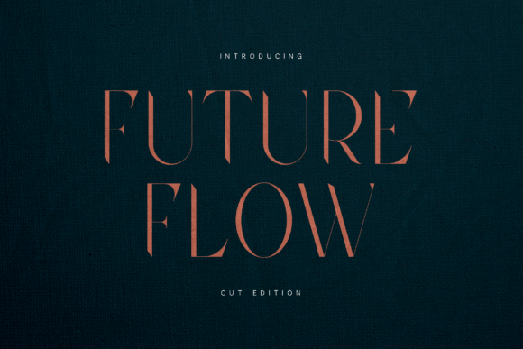 Future Flow Font - Featured Image