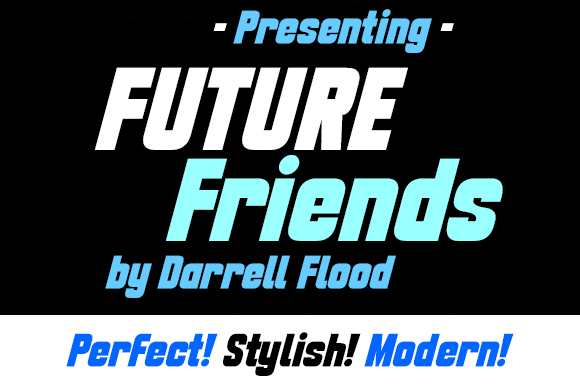Future Friends Font - Featured Image