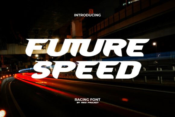 Future Speed Font - Featured Image