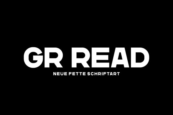 GR Read Font - Featured Image