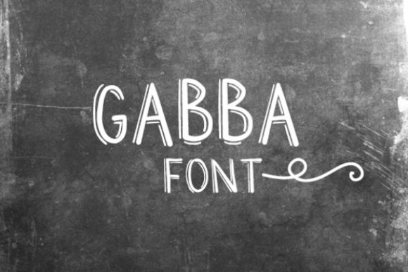 Gabba Font - Featured Image