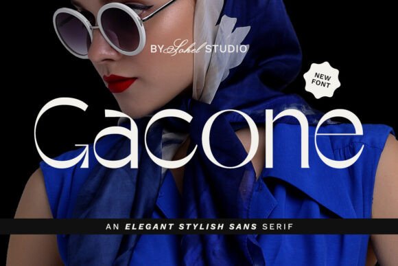Gacone Font - Featured Image