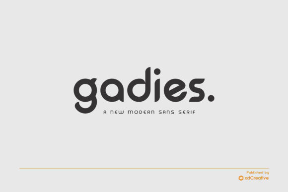Gadies Font - Featured Image