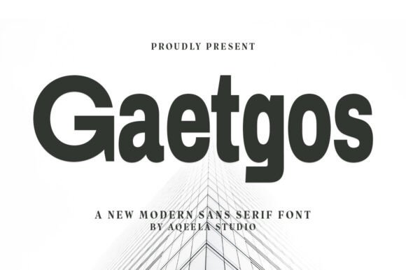 Gaetgos Font - Featured Image