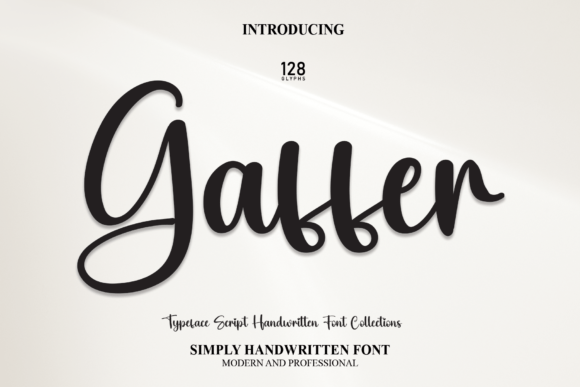Gaffer Font - Featured Image