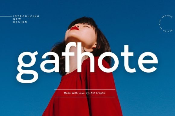 Gafhote Font - Featured Image