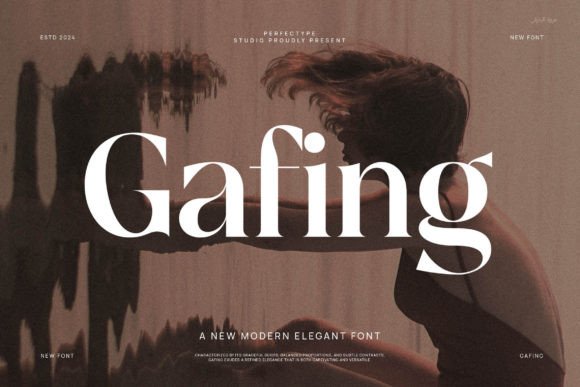 Gafing Font - Featured Image