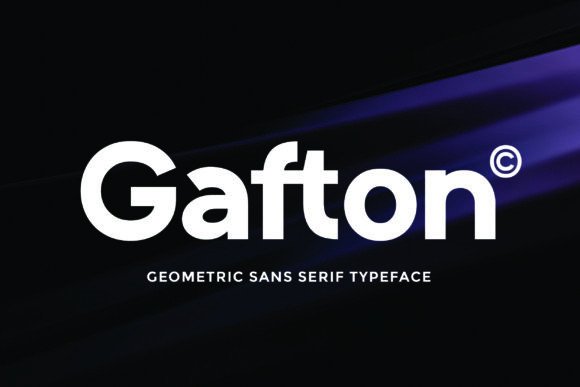 Gafton Font - Featured Image