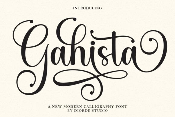 Gahista Font - Featured Image